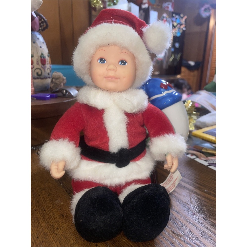 Doll, Anne Geddes,‎ Baby Santa, 11"